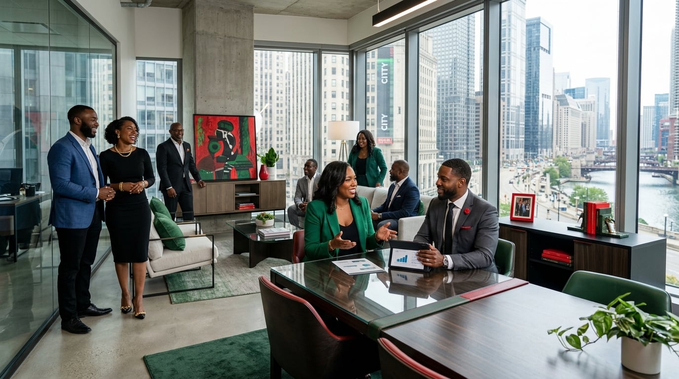 Successful Black entrepreneurs building economic power together